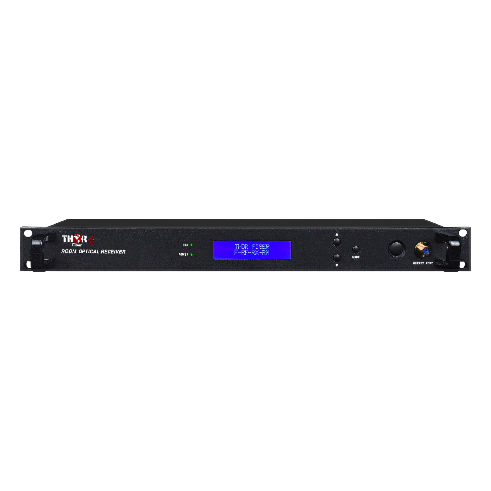 F-RF-RX-RM rack-mount CATV RF fiber receiver