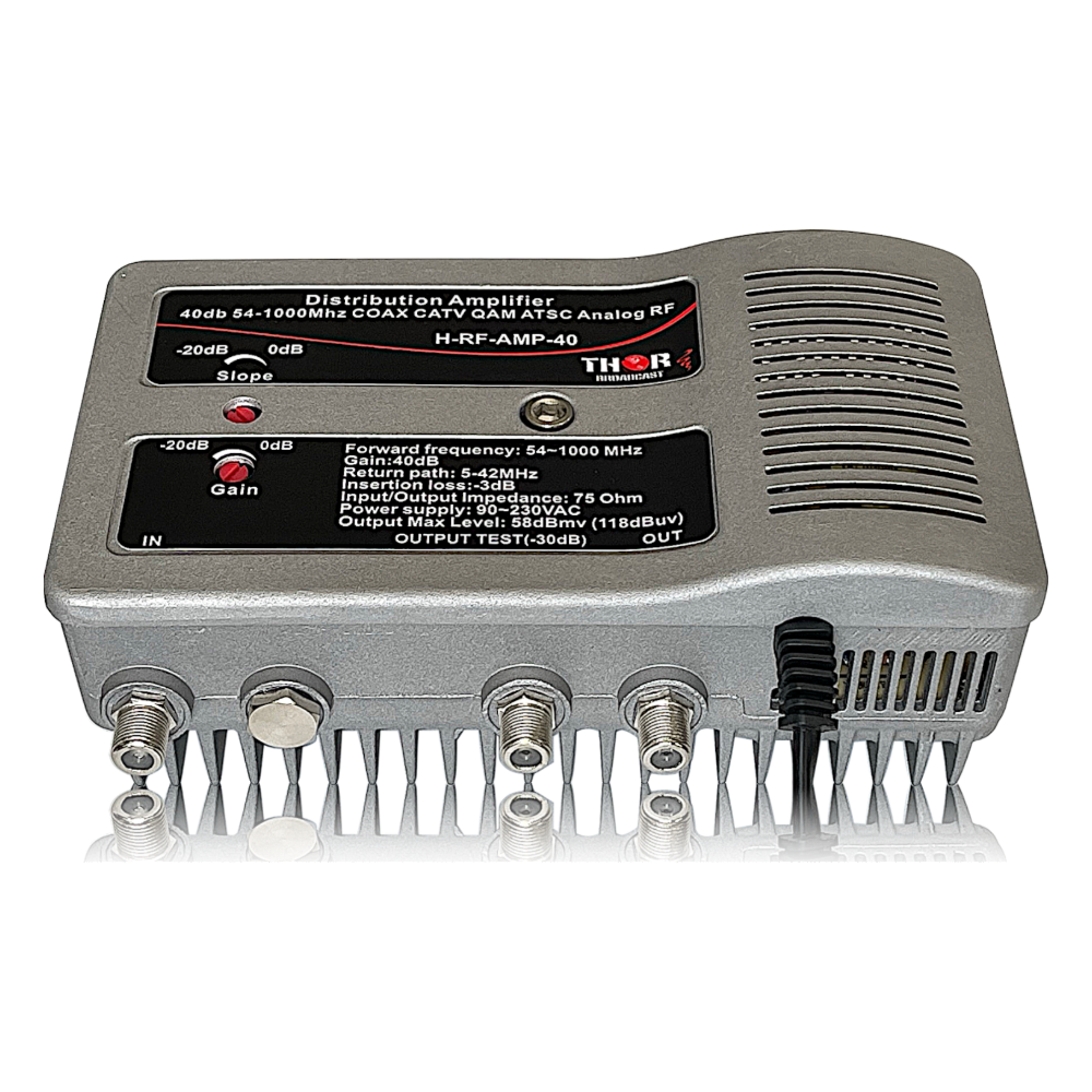 H-RF-AMP-40 front panel