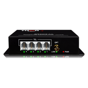 F-4TEL 4-channel telephone over fiber unit