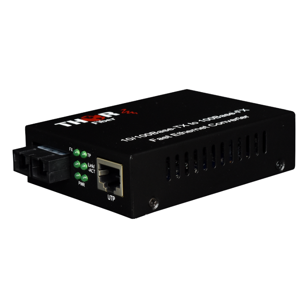F-FE-TR-SM fast ethernet fiber media converter