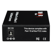 F-FE-TR-SM media converter rear view