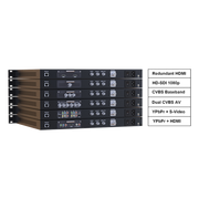 H-1SDI-DVBS2 rack of six units