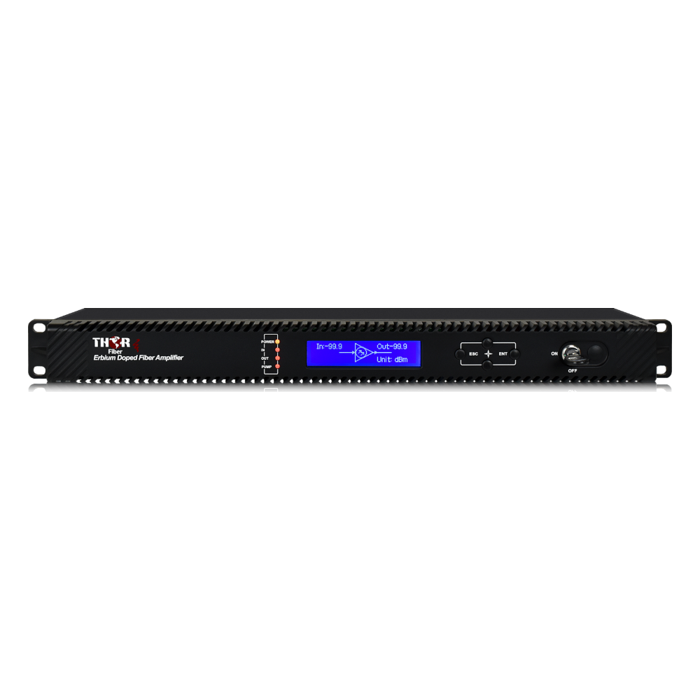 F-EDFA-14 optical amplifier front panel