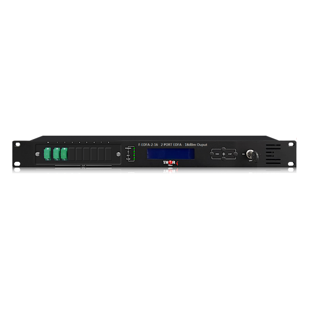 F-EDFA-XX-YY 2-port high power EDFA