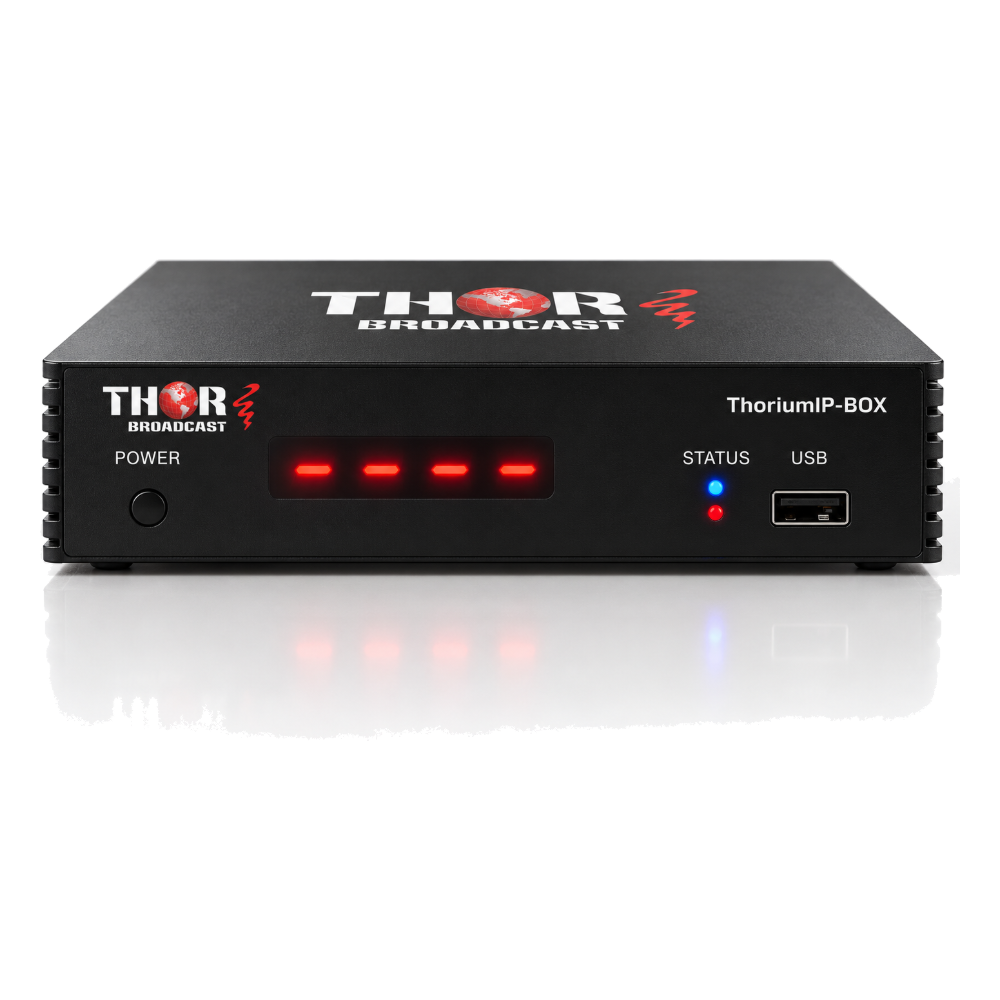 Thor Broadcast ThoriumIP-BOX plug-and-play IPTV set-top box