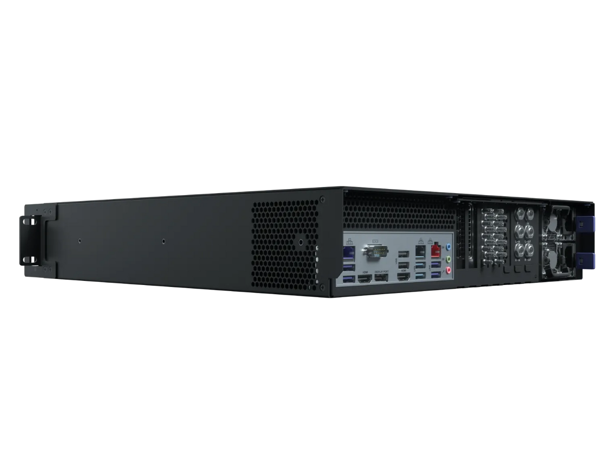 Vizrt TriCaster Vizion angled rear view
