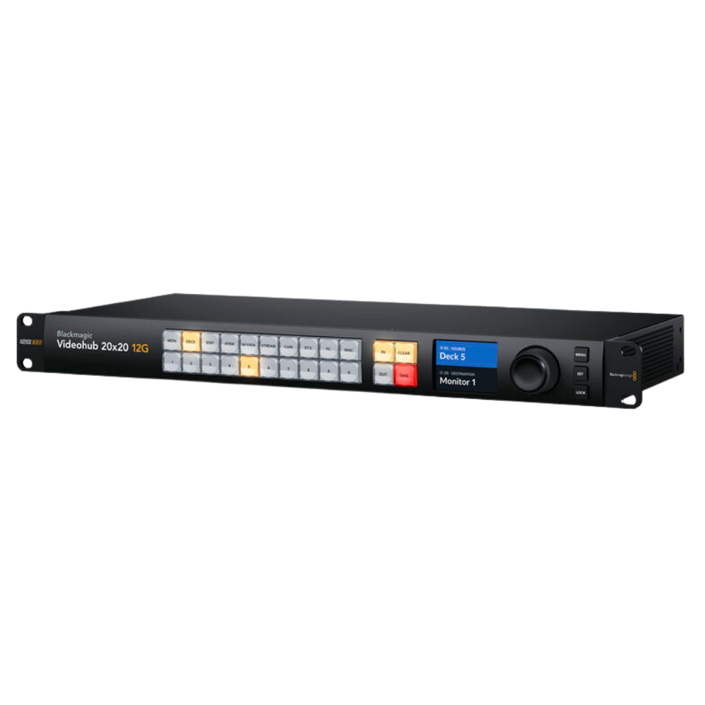 Blackmagic Videohub 20x20 12G