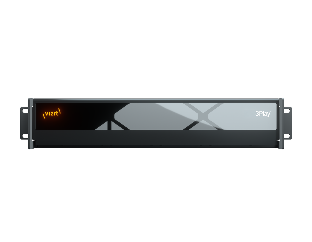 Vizrt 3Play Vivid instant replay system front view