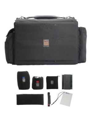 RIG-3SRK Large RIG Camera Case and Interior Kit (Black, Copper Accents)