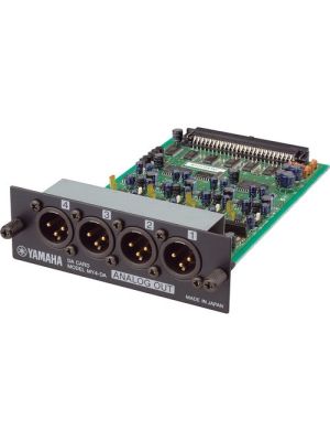 4 Channel Balanced Analog Output Card for the Yamaha 02R96 and 01V Digital Consoles