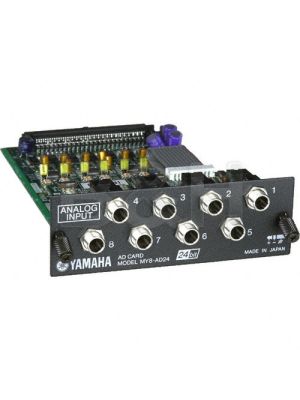 24 Bit 8 Channel Analog Input Card for Yamaha AW Series Workstations and 01V96 and 02R96 Consoles