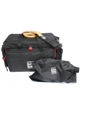  DVO2R-QS-M3 DV Case with QS-M3 Quick Slick Mini Rain Cover (Black with Red Trim)