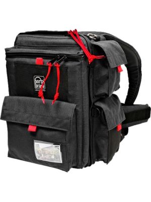 BK-1NR Backpack (Black with Red Trim)