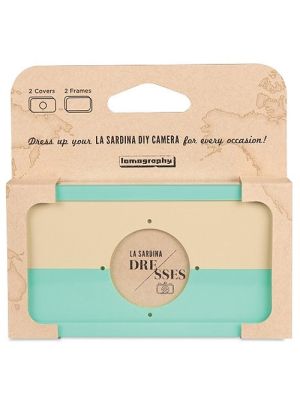 La Sardina Dress Sand and Seafoam Camera Covering