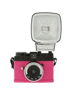 Diana Mini 35mm Camera with Flash (En Rose)