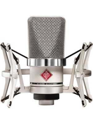 Neumann TLM 102 Studio Set Large-Diaphragm Cardioid Condenser Microphone with Shockmount (Nickel)
