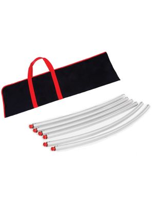 CR-90 - 90-Degree Curved Track Rail Extension with Case