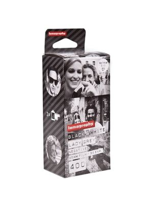 Lady Grey B&W 400 35mm (36 Exposure, Pack of 3)
