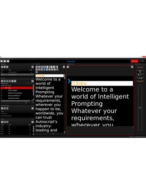 Autoscript Newsroom Licence For WinPlus-IP Studio Prompting Software Application