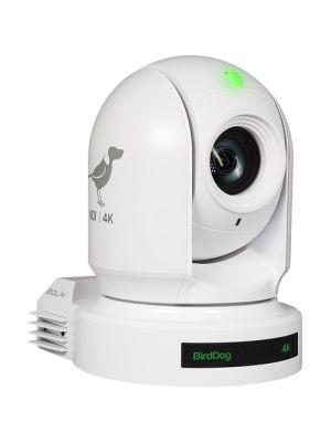 BirdDog EYES P400 4K 10-Bit Full NDI PTZ Camera with Sony Sensor (White)
