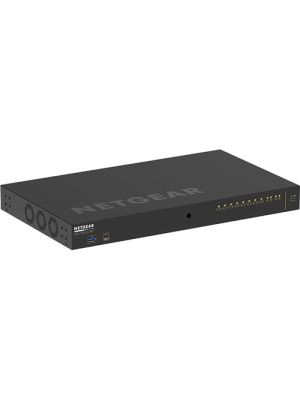 Netgear AV Line M4250 GSM4212UX 8-Port Gigabit PoE++ Compliant Managed AV Switch with SFP+ (720W)