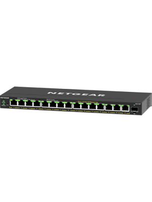 Netgear GS316EP 16-Port Gigabit PoE+ Compliant Unmanaged Switch with SFP