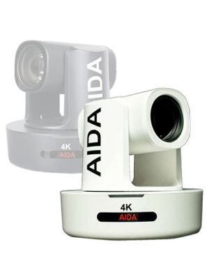 AIDA Imaging 4K NDI HX IP/HDMI Broadcast PTZ Camera with 30x Optical Zoom (White)