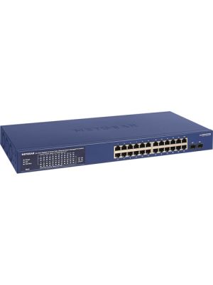Netgear GS724TPP 24-Port Gigabit Ethernet PoE+ Smart Switch with optional Remote/Cloud Management