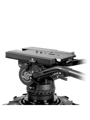 Sachtler VIDEO 90 FB Fluid Head (Flat Base) - Supports 0-255 lbs
