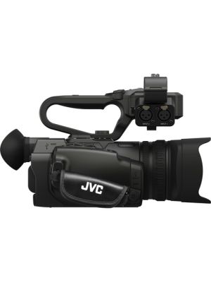 JVC GY-HM250 UHD 4K Streaming Camcorder with Built-in Lower-Thirds Graphics
