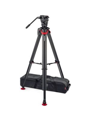 Sachtler aktiv6 Sideload Fluid Head with SpeedLevel & 3-Step Drag for Select Sachtler Tripods (75mm)
