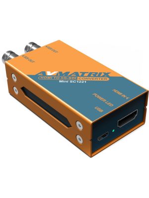 AVMATRIX Mini SC1221 HDMI to Dual 3G-SDI Pocket-Size Broadcast Converter