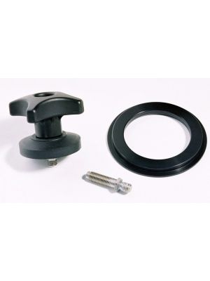 Sachtler Adapter 75/100 75mm Ball Base to 100mm Bowl Adapter
