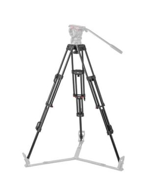 Sachtler DA-100 ENG 2D Aluminum 2-Stage Tripod Legs (100mm Bowl) - Supports 77 lbs
