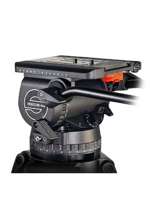 Sachtler Video 60 Plus EFP Fluid Head (150mm Ball Base) - Supports 35-145 lbs
