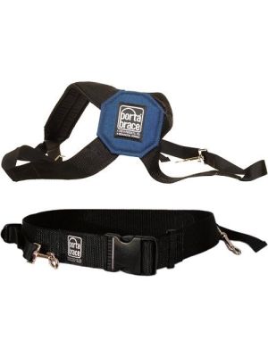  AH-2L Padded Audio Harness with Belt (Large) - for Audio Equipment Cases 