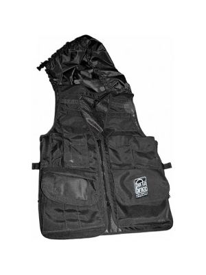  Video Vest with Hood, (Large) (Black) 
