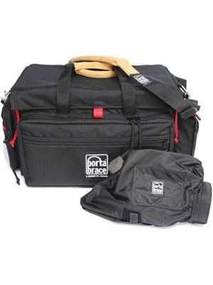DVO-2RQS-M2 DV Organizer Field Production Bag with Universal Cradle and Quick Slick Mini Small Rain Protector.