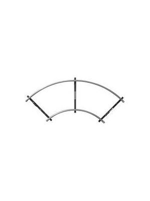Stainless Steel Track - Curved 90 degree Tight Radius - 10' Diameter