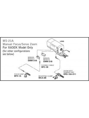 MS-21A Manual Focus / Servo Zoom Control Kit for Ah50x lens only