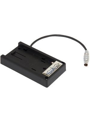 CUBIT-625 Cube Battery Adaptor Plate for Panasonic VW-VBG6 / CGA-E/625 7.2V Battery