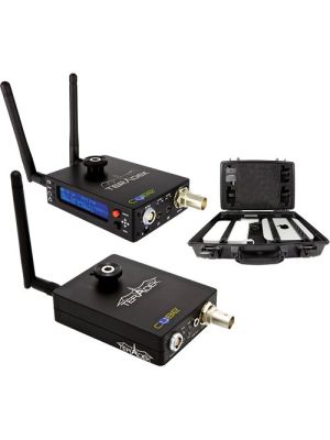 CASE w/CUBE-155 XMITTER/CUBE-350 RECVR