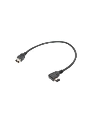 Datavideo CB-15U 6 Pin Firewire Cable - Right Angle (Up)
