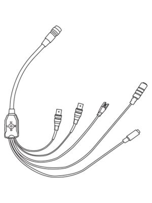 Hirose Breakout Cable for CV565/CV365 Camera (3')