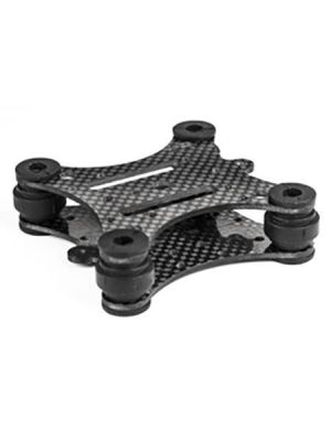 Four-Point Vibration Absorbing Bracket with 1/4