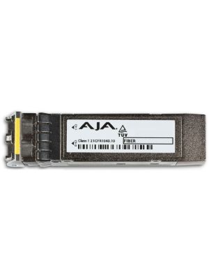 AJA FiberLC-2TX-12G 2-Channel 12G-SDI Single Mode LC Fiber Tx SFP (FS4, FS-HDR)