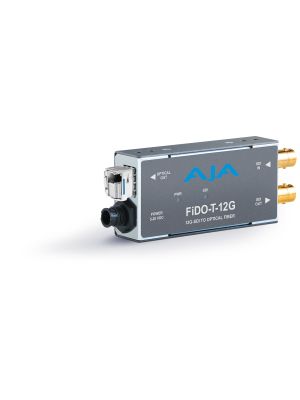 AJA FiDO-T-12G 1-Channel 12G-SDI to Single Mode LC Fiber Transmitter
