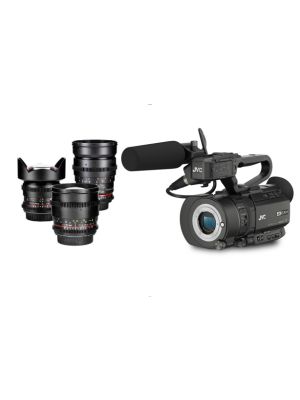 JVC GY-LS300-KIT1 Camcorder and Lenses Package 
