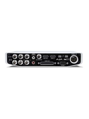 AJA Io 4K 10-bit 4K/UltraHD/3G/Dual Link/HD/SD I/O via Thunderbolt 2, additional Thunderbolt port for peripherals, AC adapter (Thunderbolt cables not included)