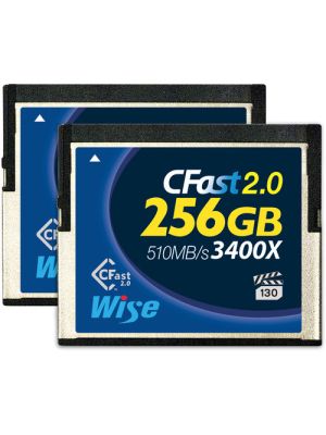 Wise Advanced 256GB CFast 2.0 Memory Card (2-Pack)